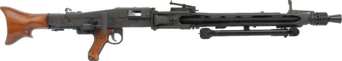 G&G kulomet Maschinengewehr Modell 42 (MG42) - Černá/dřevo