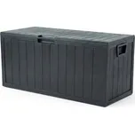 Autronic Zahradní úložný box 280 l šedý