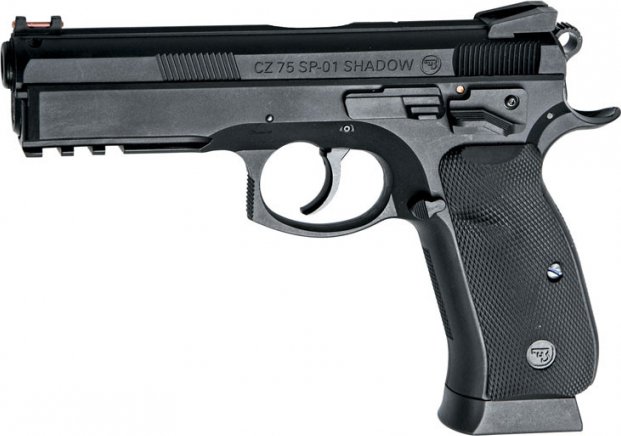 ASG manuální pistole CZ 75 SP-01 SHADOW - Černá