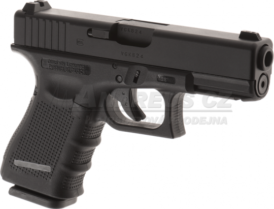 Umarex Glock 19 Gen4 GBB plynová pistole - Černá