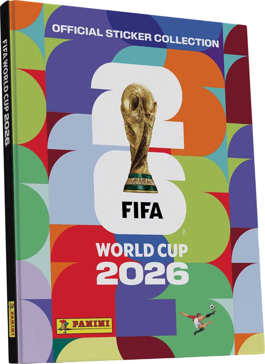 PANINI FIFA World Cup 2026 sběratelské album na samolepky pevná vazba