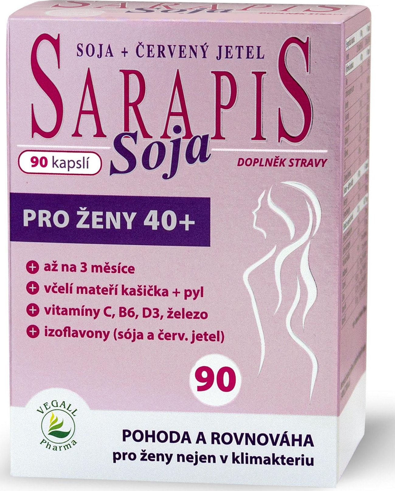 Sarapis Soja 90 kapslí