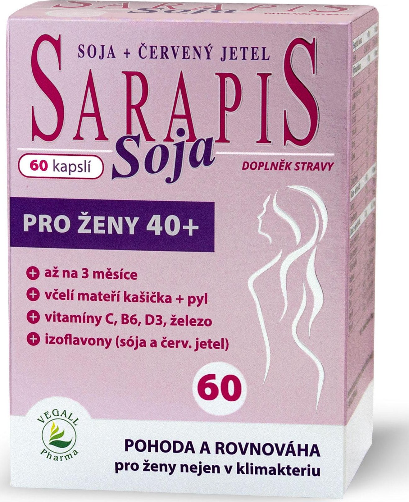 Sarapis Soja 60 kapslí