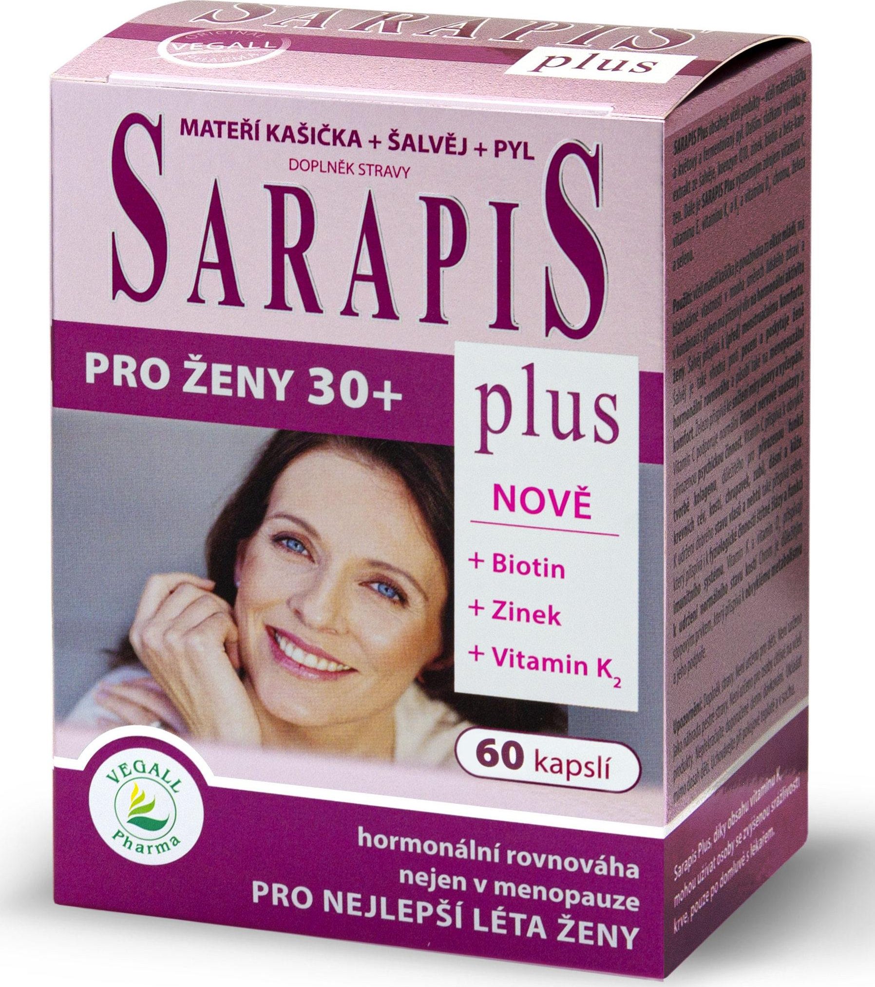 Sarapis plus 60 kapslí