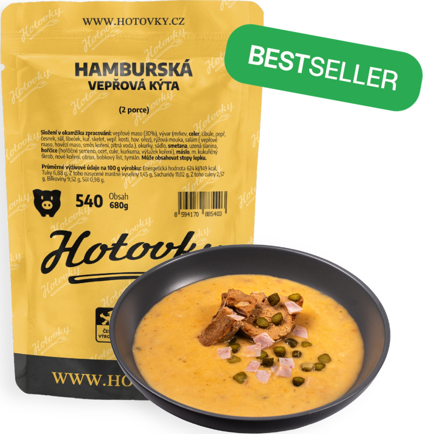 Hamburská vepřová kýta (2 porce)