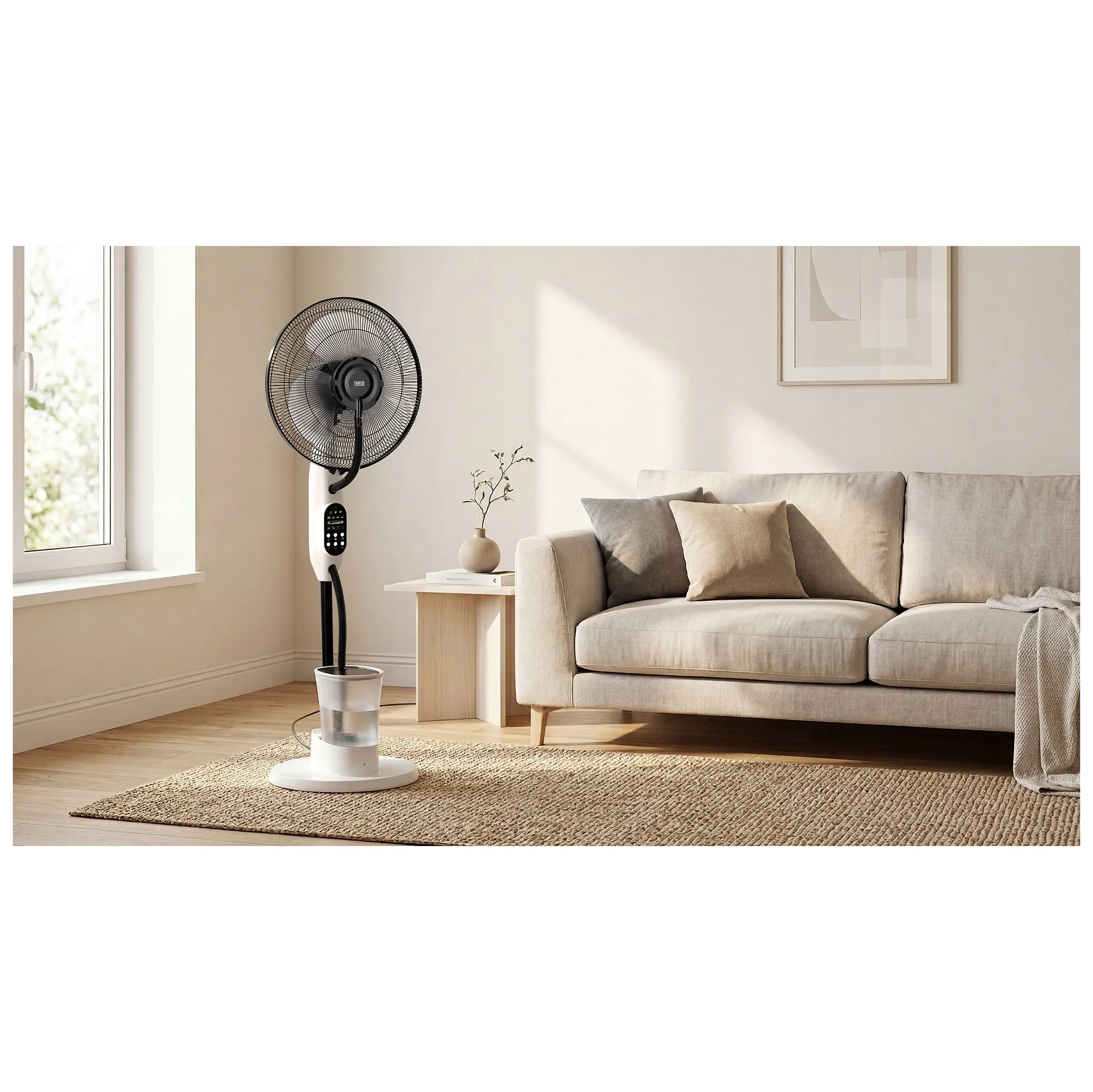 Fotografie 6 - Domácí ventilátor Teesa TSA8067 bílý