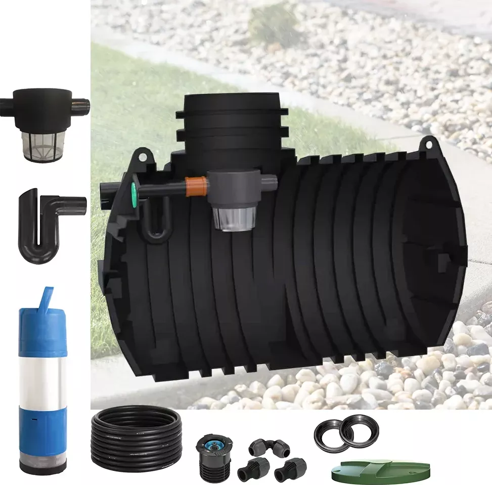 GeraTec Nádrž na dešťovou vodu ECO 3300 L - sestava