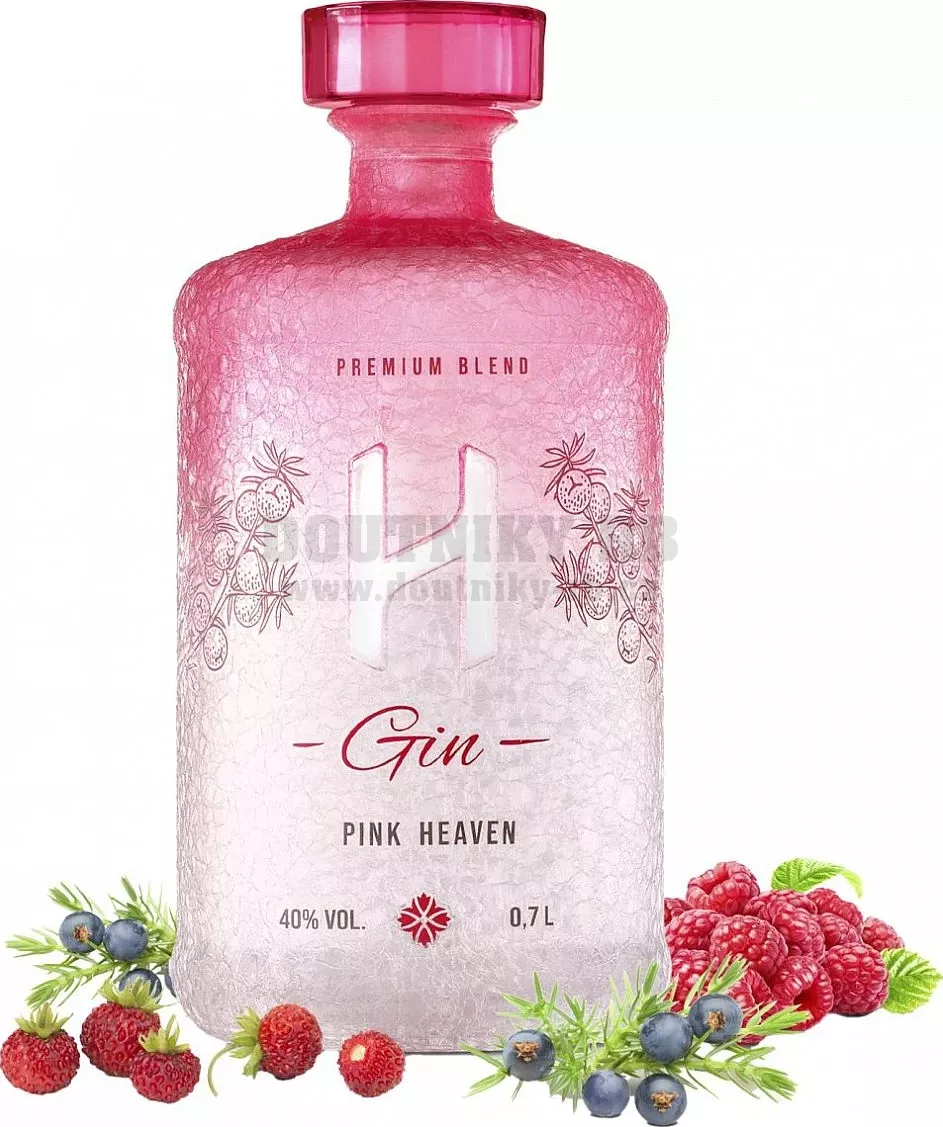 H Pink Heaven ochucený gin 40% 0,7L