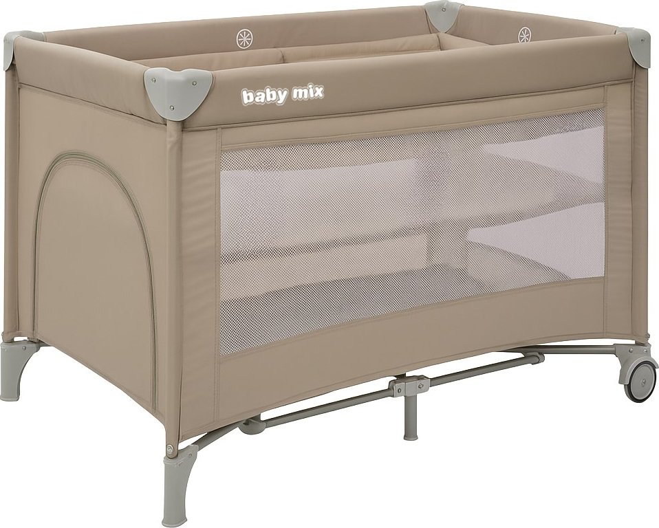 Dětská cestovní postýlka se závěsným lůžkem Lift Baby Mix béžová