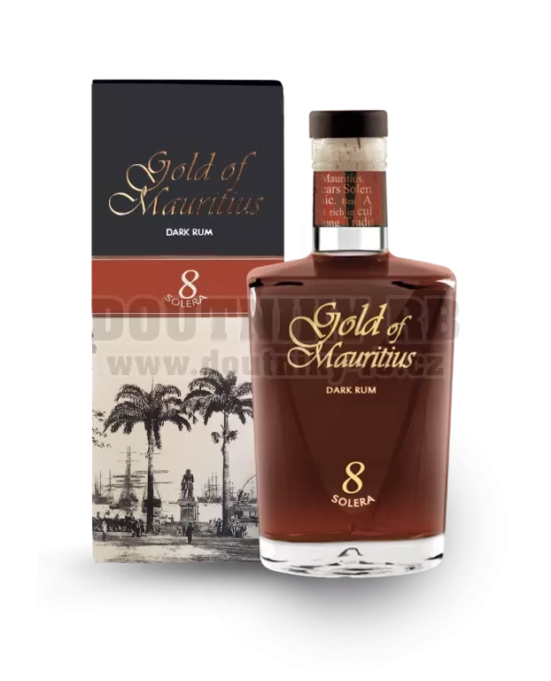 Gold of Mauritius Solera 8Y 40% 0,7L