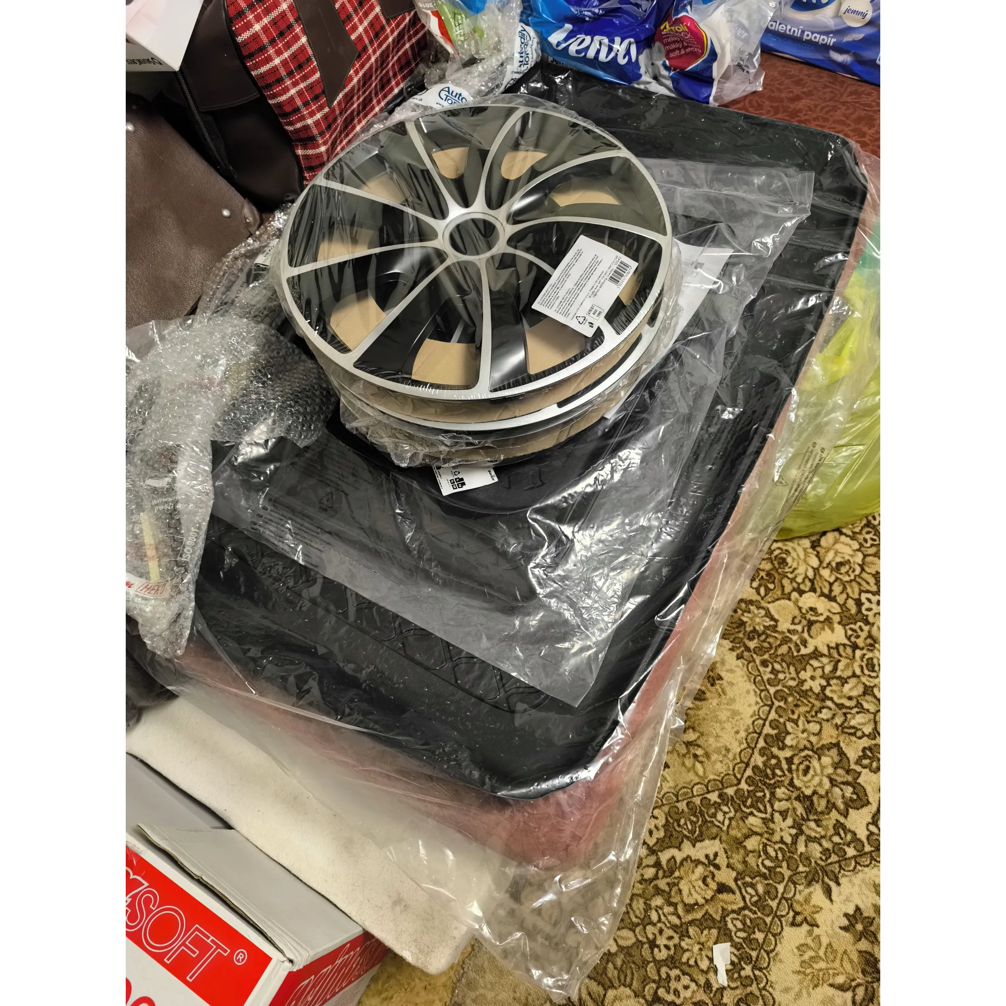 Fotografie 2 - Poklice na kolo NRM Quad Bicolor silver/black 17"