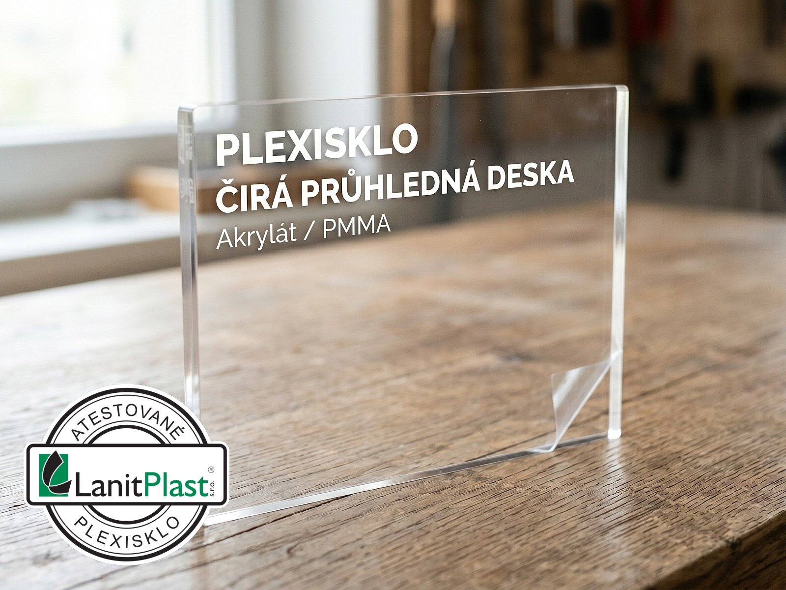 LANIT PLAST Marcryl FS 4mm plexisklo čiré 1,025x1,016m PK231-455