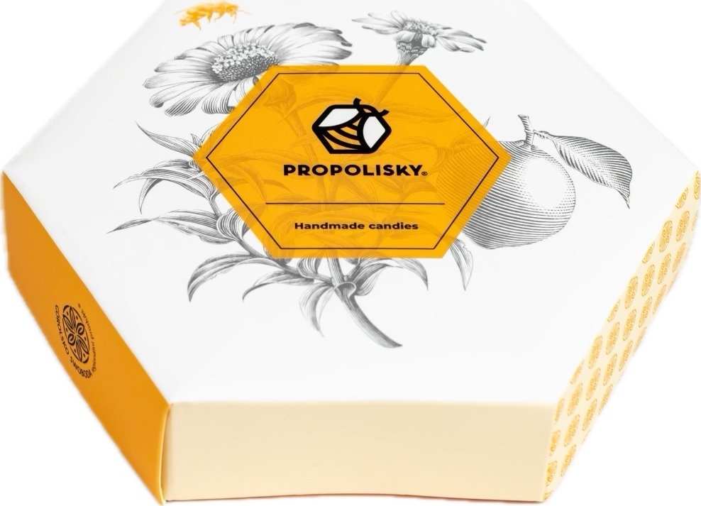 Propolisky Bonbóny s propolisem dárková kazeta - 20 ks - 70 g