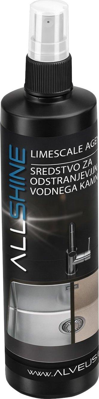 Čistič a odstraňovač vodního kamene Alveus Allshine, sprej 1152916