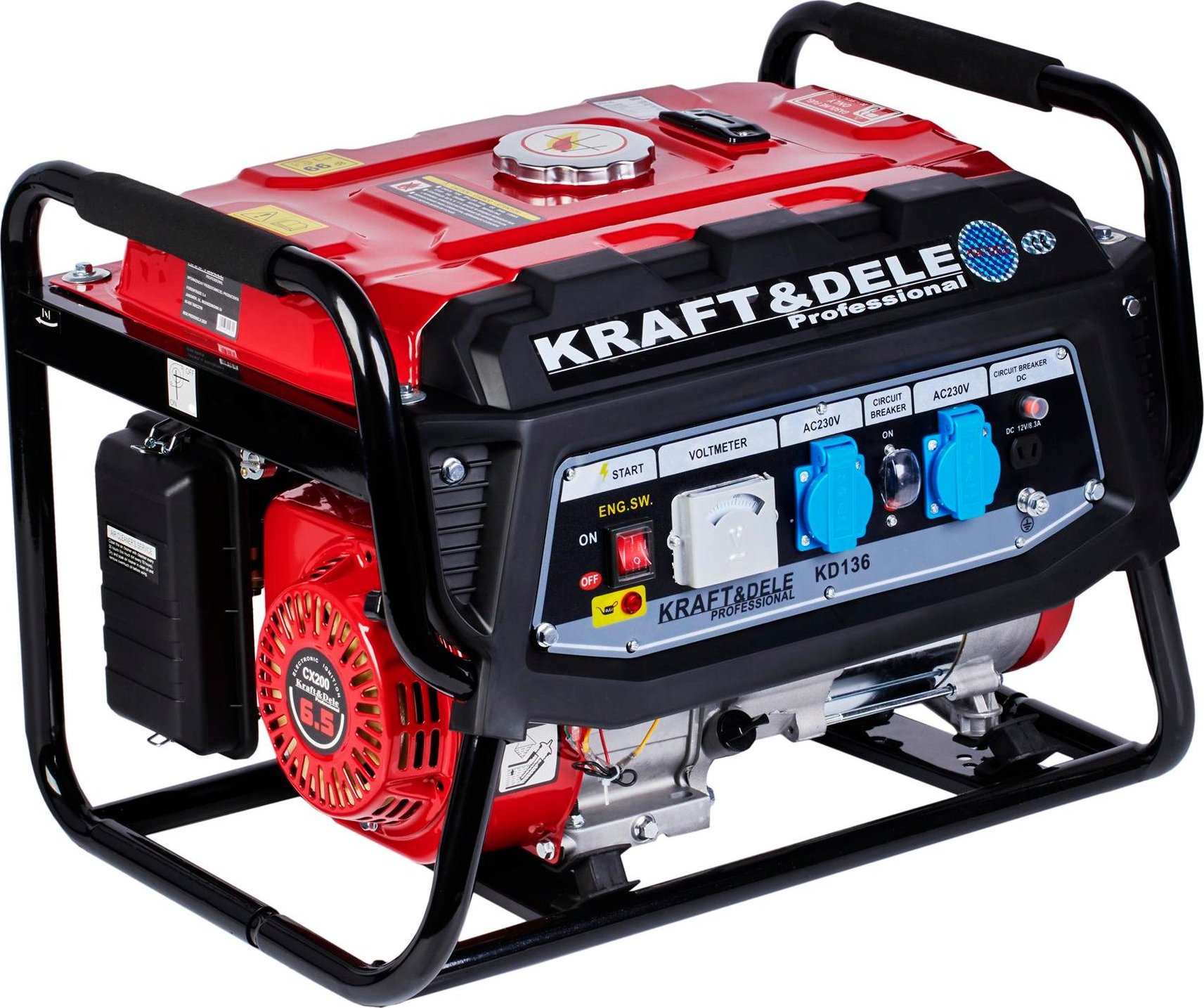 KRAFT&DELE Generátor 3000 W, 12/230 V KD136
