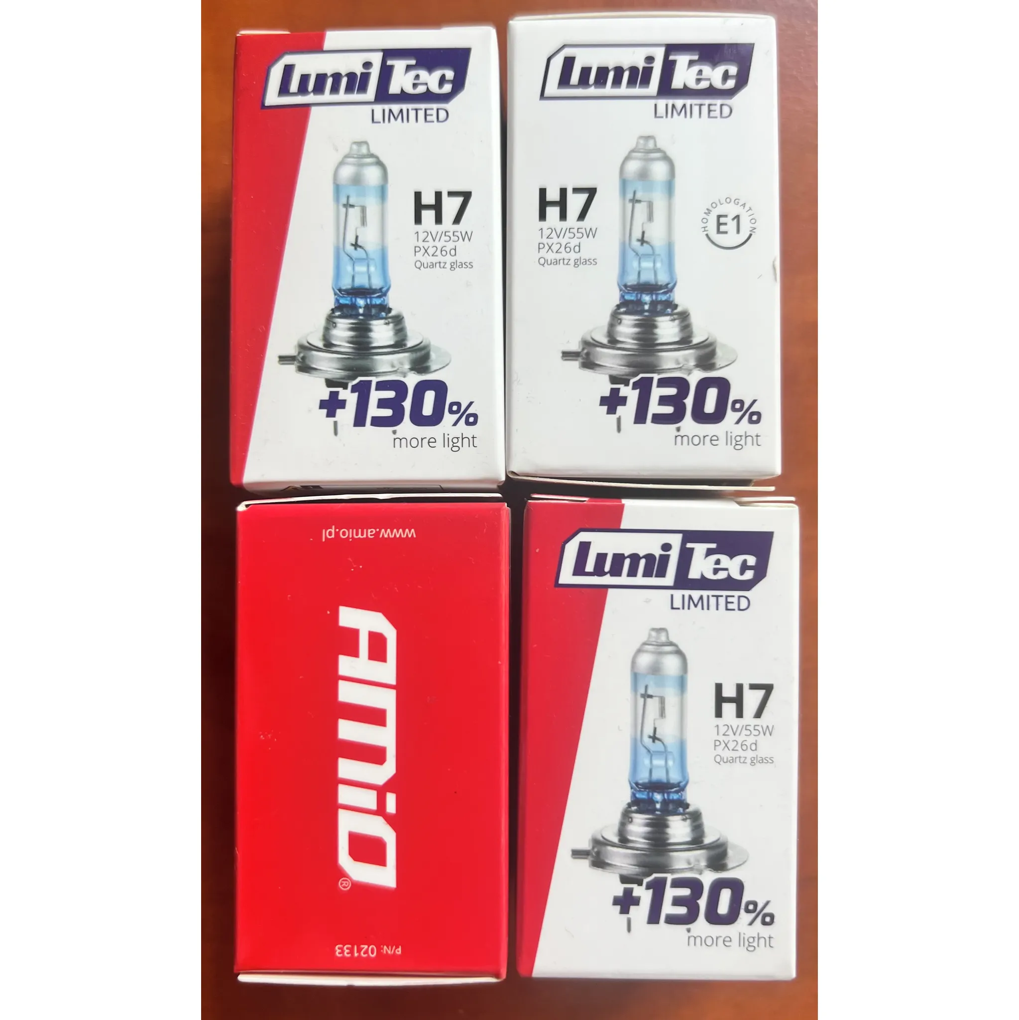 Fotografie 4 - Autožárovka AMiO LumiTec Limited AM02133 H7 12V