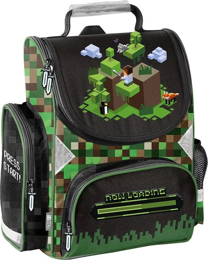 ŠKOLNÍ BATOH AKTOVKA MINECRAFT Game Pixel
