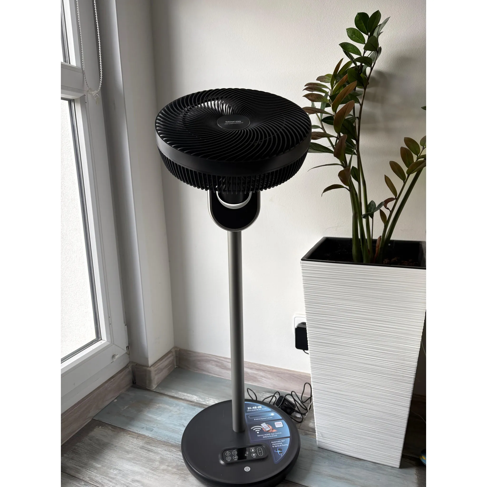 Fotografie 15 - Domácí ventilátor Sencor SFN 3040BK
