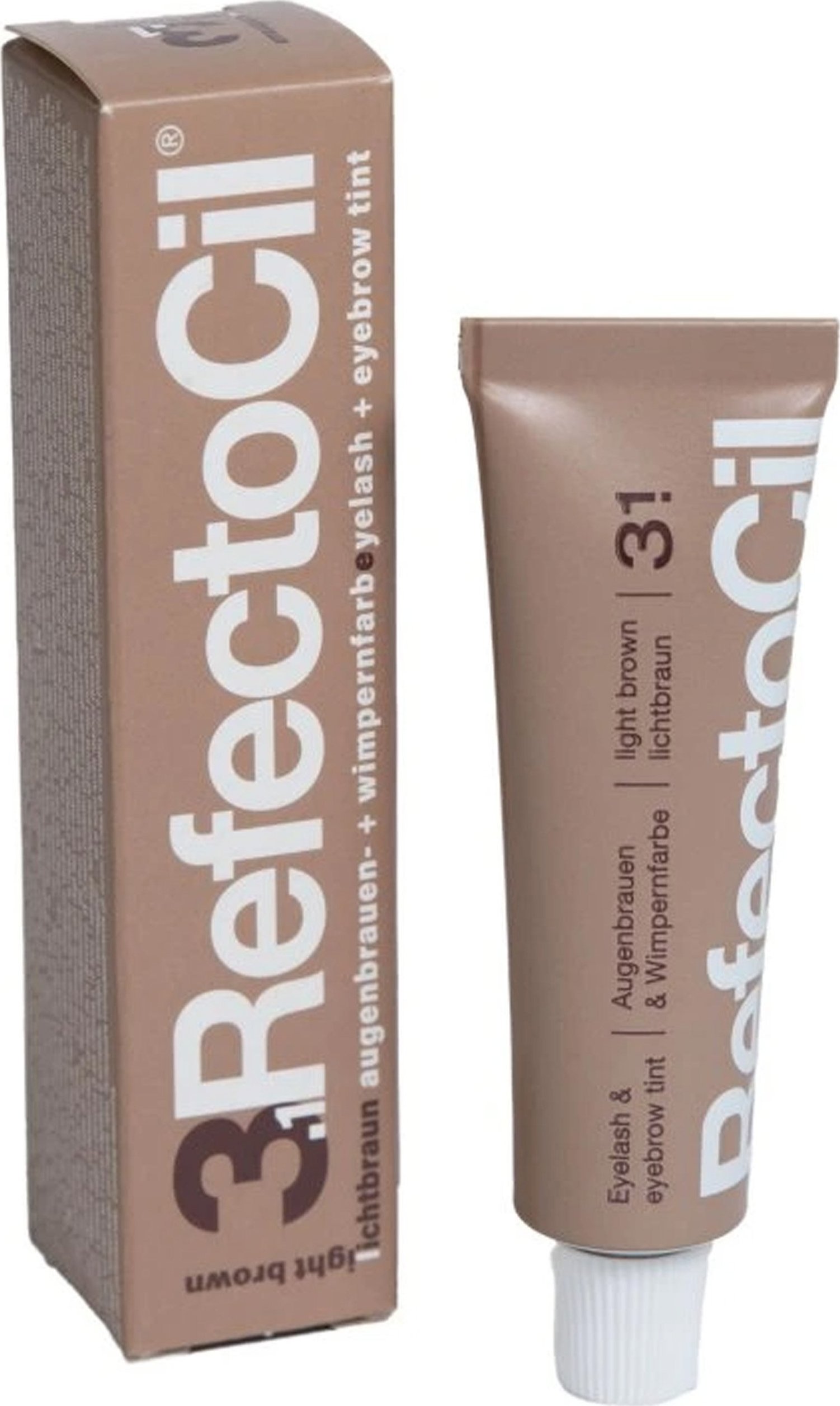 RefectoCil barva na řasy a obočí 15 ml - Světle hnědá č. 3.1