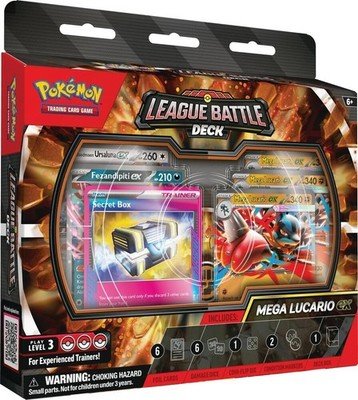 Pokémon Company Pokémon TCG: Mega Lucario ex League Battle Deck