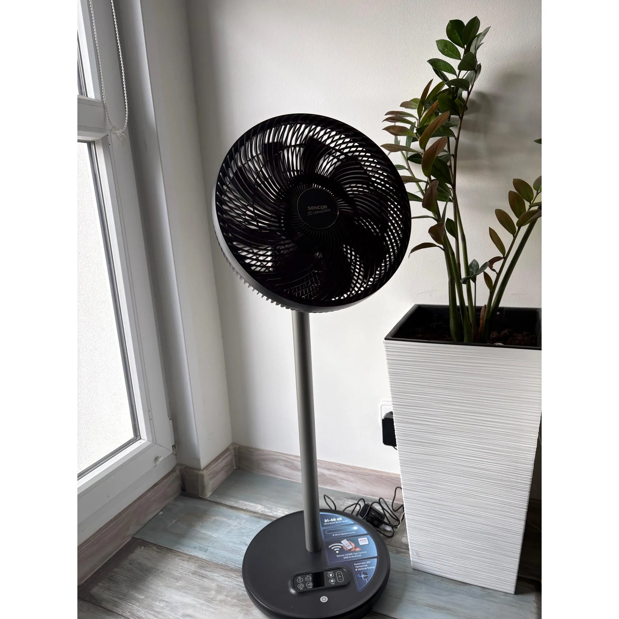 Fotografie 16 - Domácí ventilátor Sencor SFN 3040BK