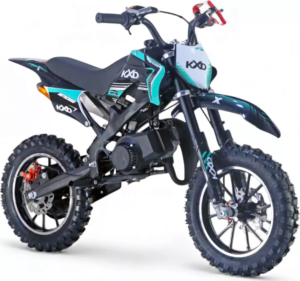 minicross KXD 701A 49cc 10/10 - tyrkys