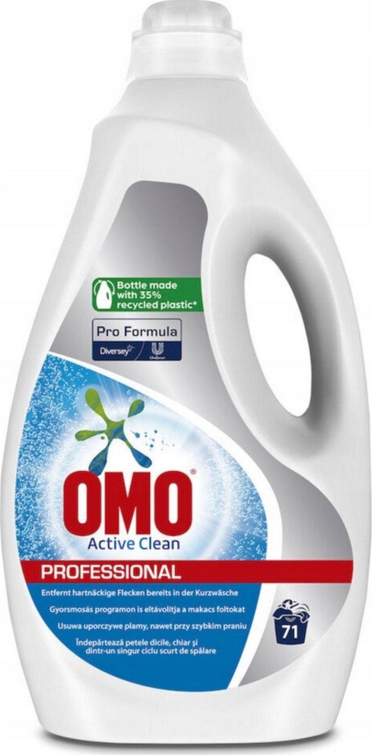 Omo Professional Active Clean univerzální prací gel 71 dávek, 5 l