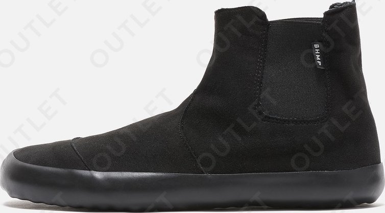 Bohempia ROLA barefoot Chelsea boty Black-Black OUTLET Velikost obuvi: 44