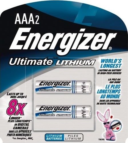 ENERGIZER LR3/2BP LITHIUM 2ks AAA