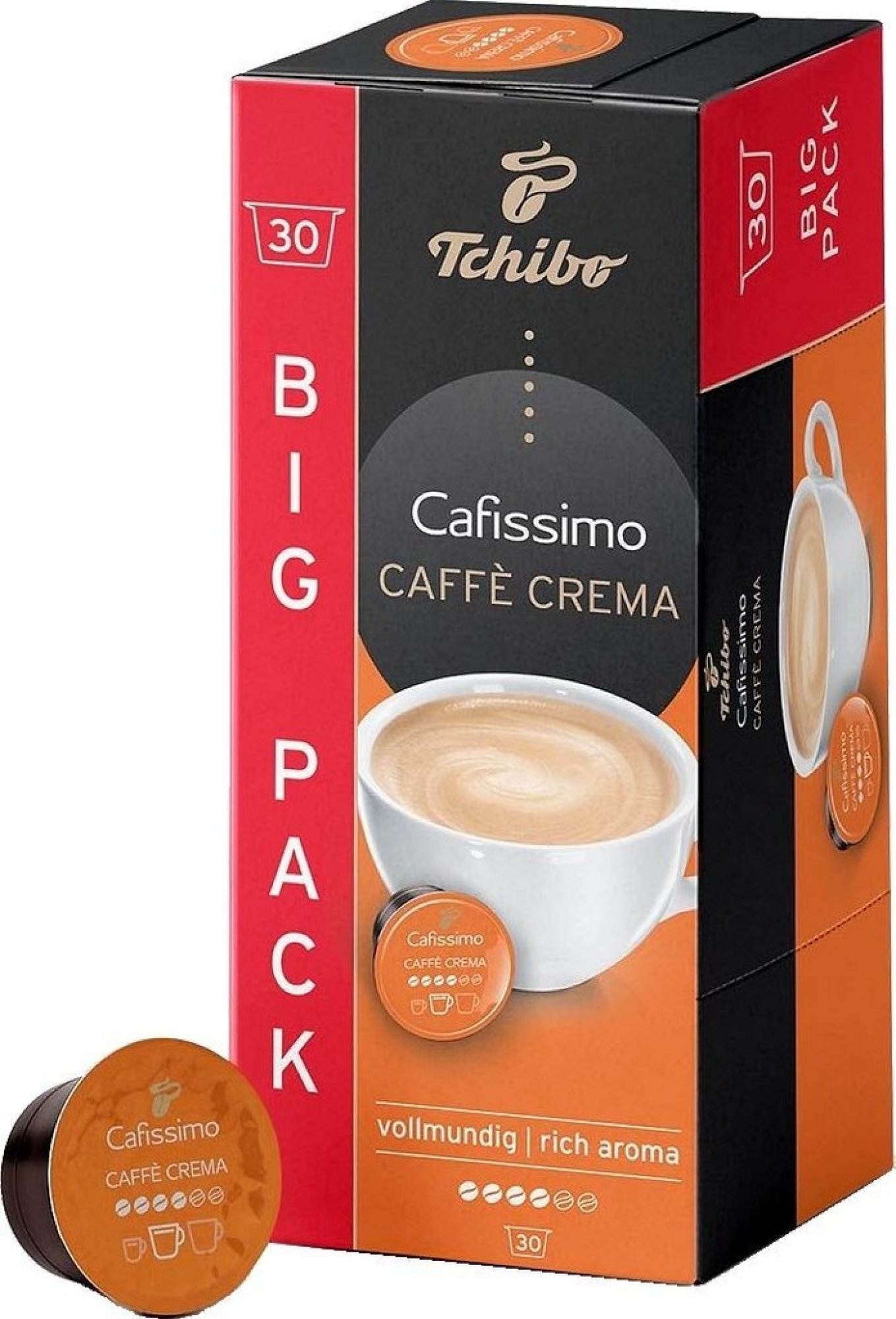 Tchibo Cafissimo Caffé Crema rich aroma 30 ks