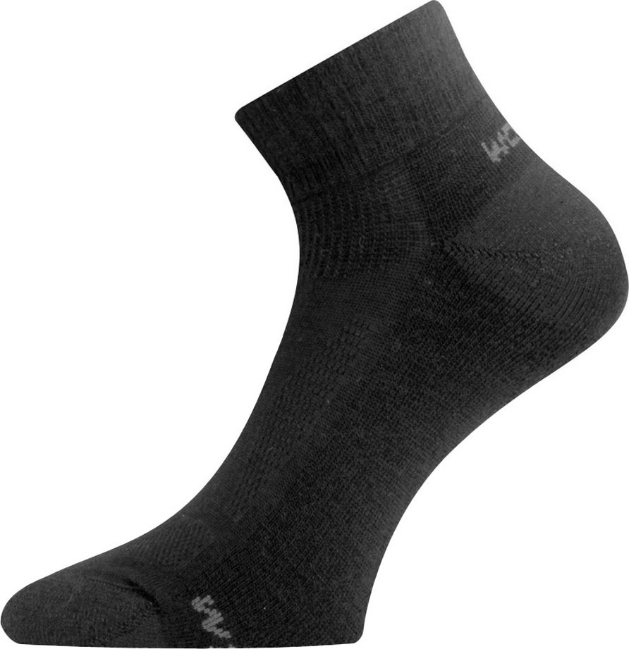 Merino ponožky LASTING Wdl černé Velikost: M