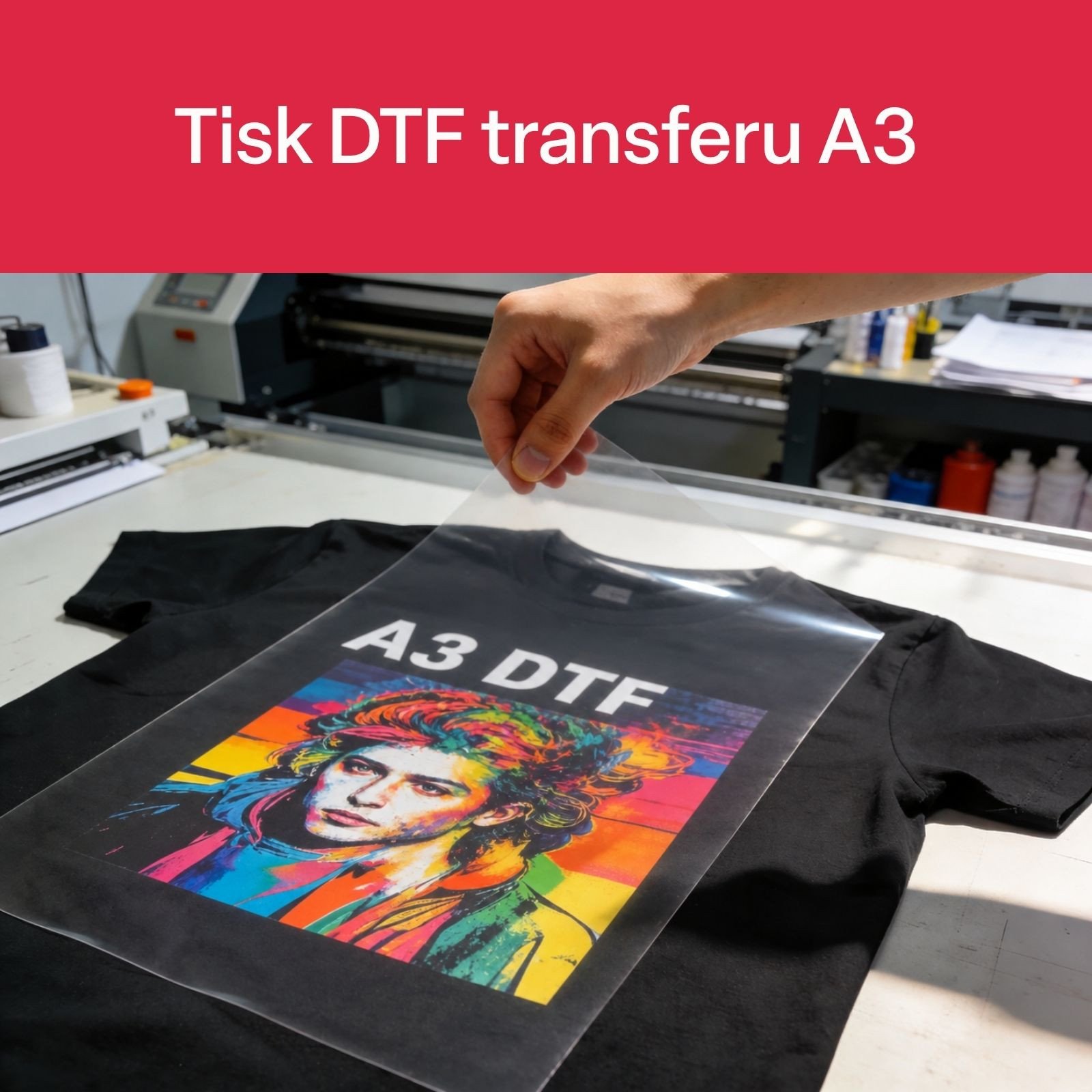DTF transfer A3 (HOT PEEL) DTFA3