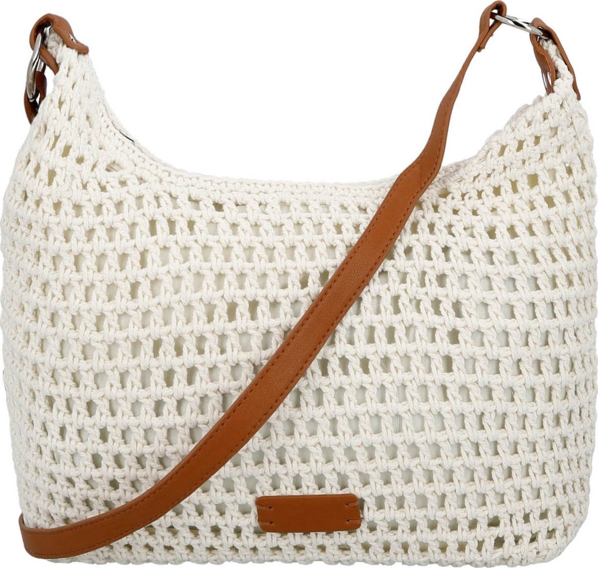 Trendy dámská crossbody kabelka Baggie, bílá