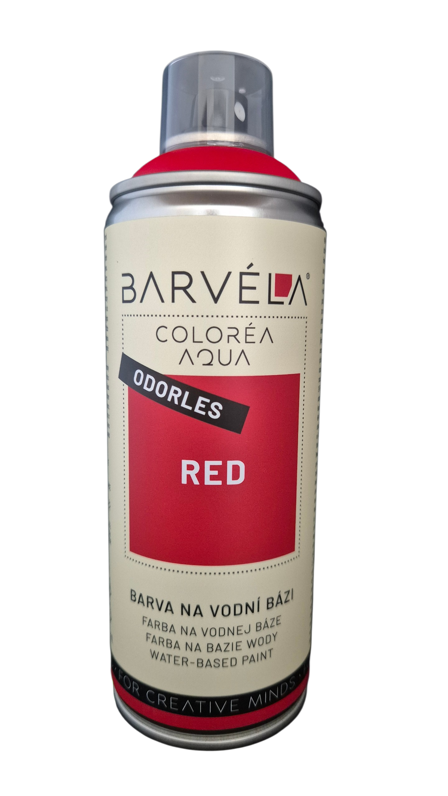BARVÉLA coloréa aqua 400ml C241 red - bezzápachový sprej na vodní bazi