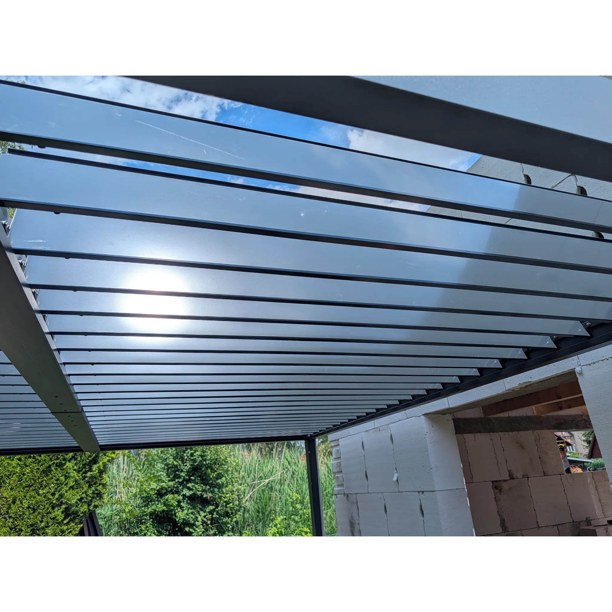 Fotografie 7 - Pergola BestBerg BBP-16G šedá