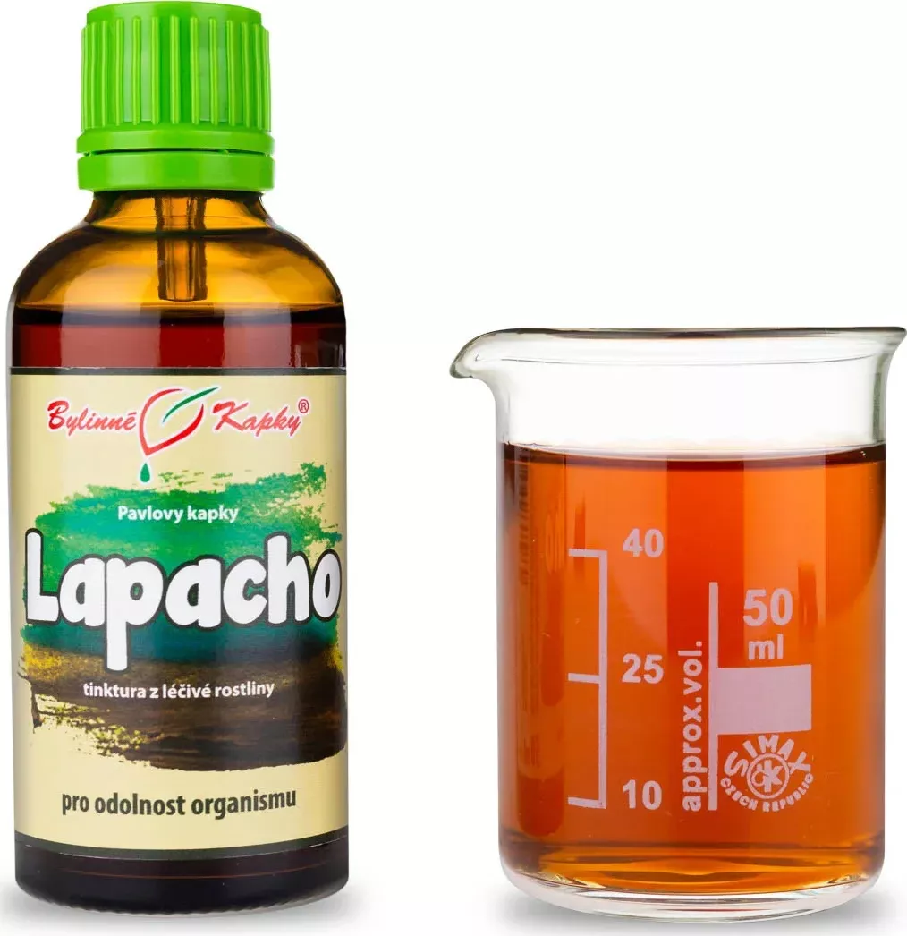 Bylinné kapky s.r.o. | Lapacho tinktura 50 ml | Pavlovy bylinné kapky ALOJ1340