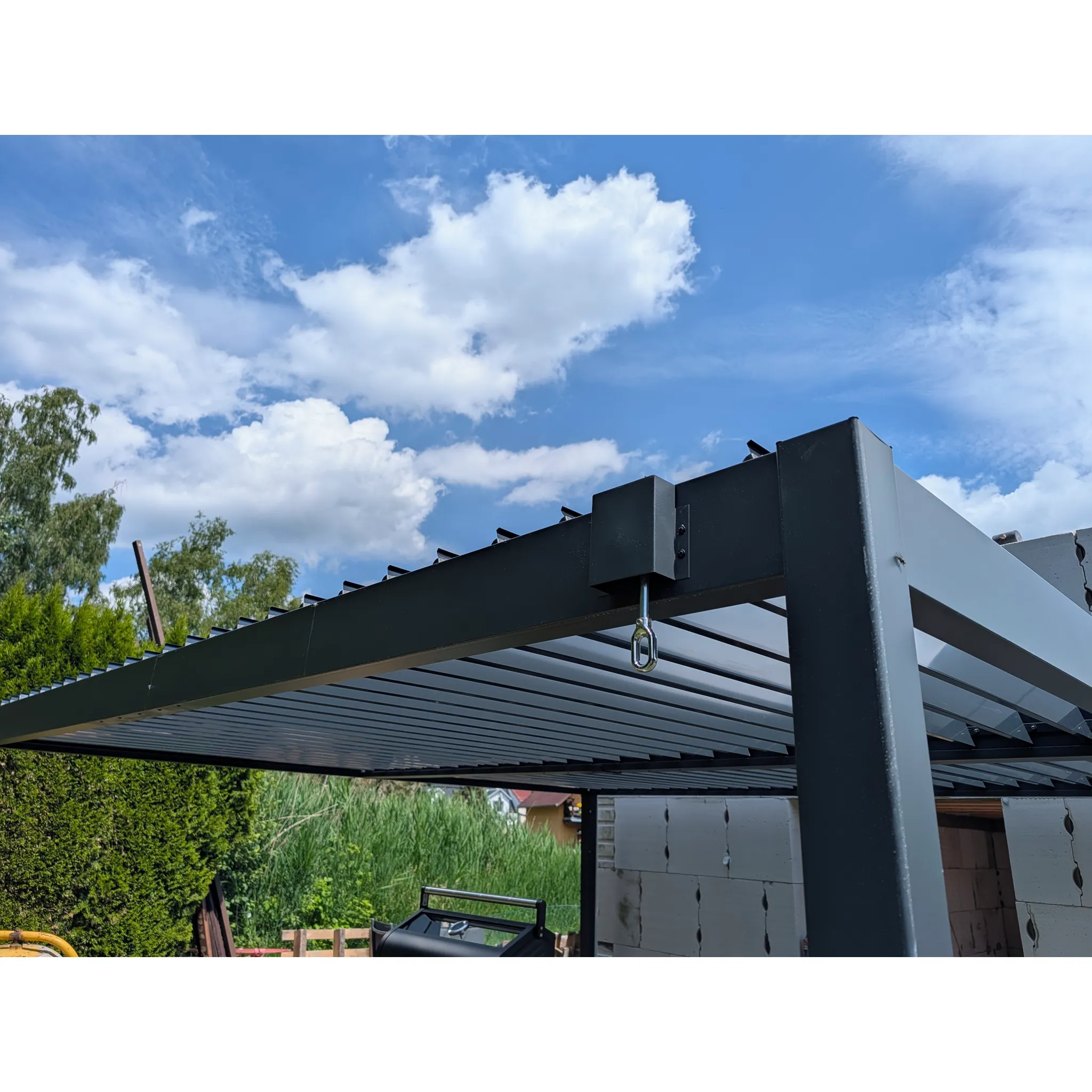 Fotografie 6 - Pergola BestBerg BBP-16G šedá