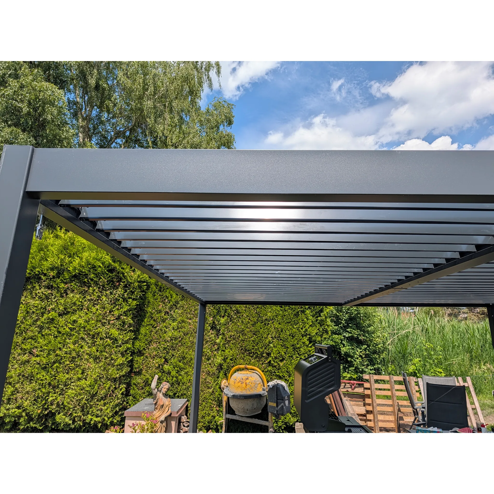Fotografie 8 - Pergola BestBerg BBP-16G šedá