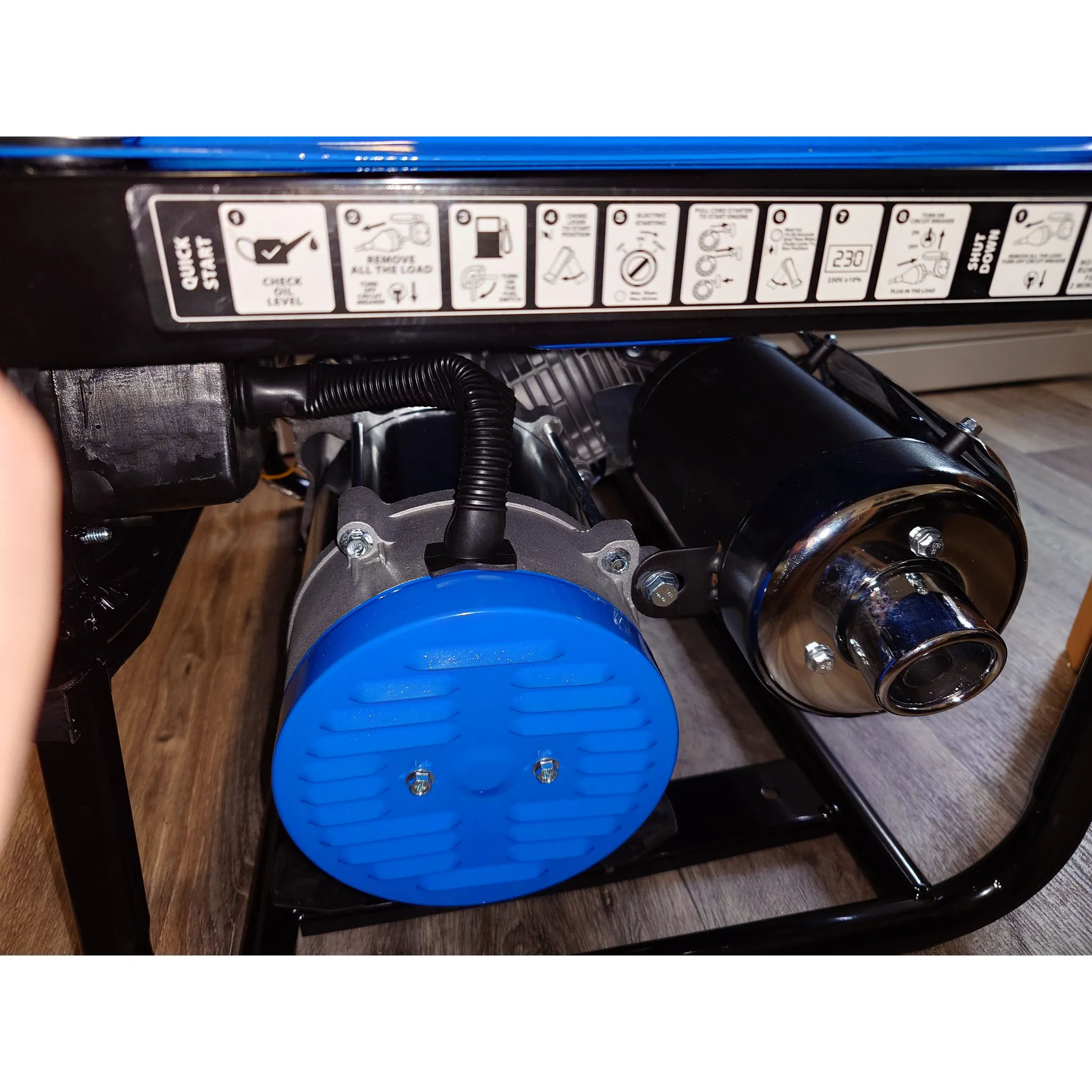 Fotografie 13 - Elektrocentrála Tagred TA3500GHX