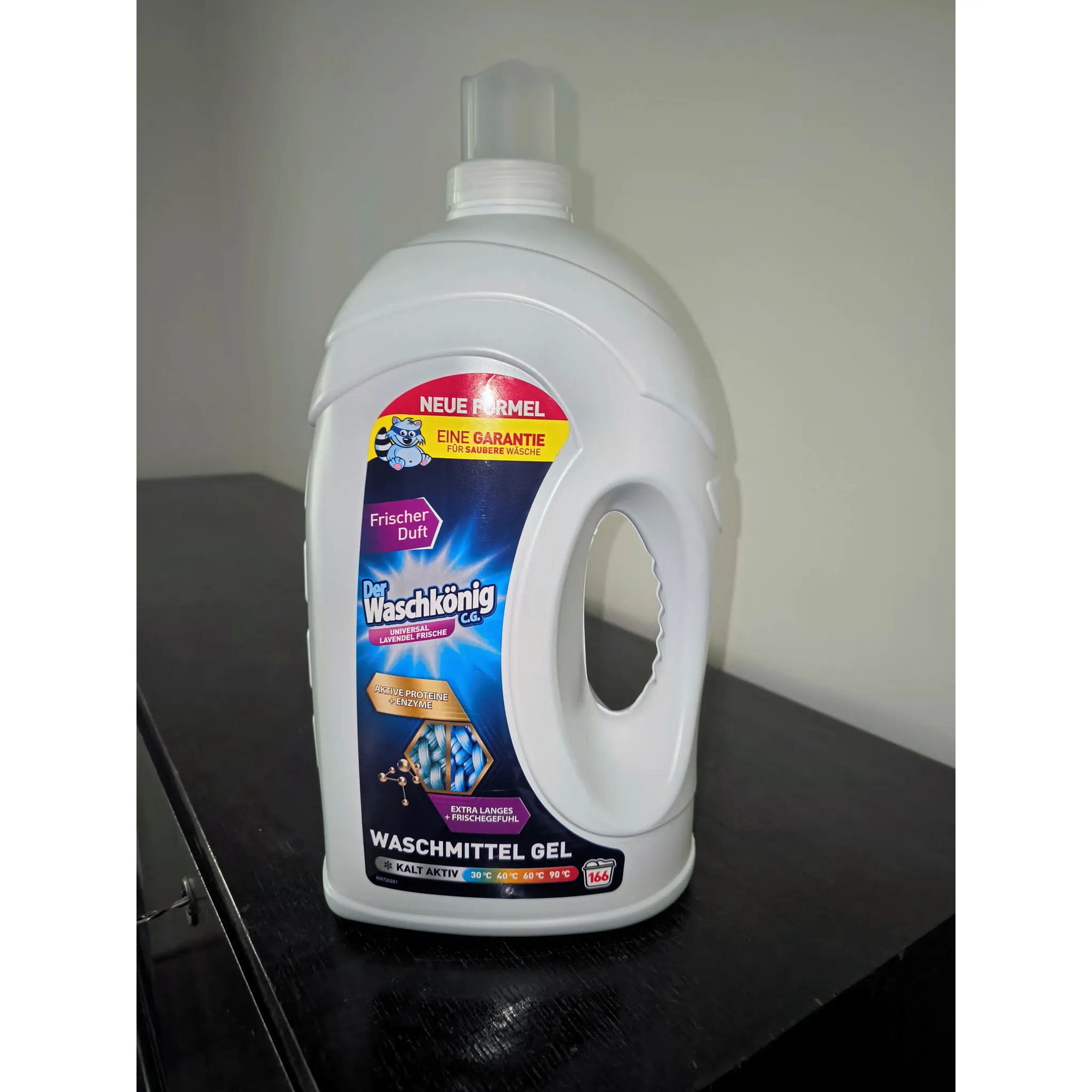 Fotografie 3 - Prací gel Der Waschkönig Universal Levandel Frische prací gel 4,9 l