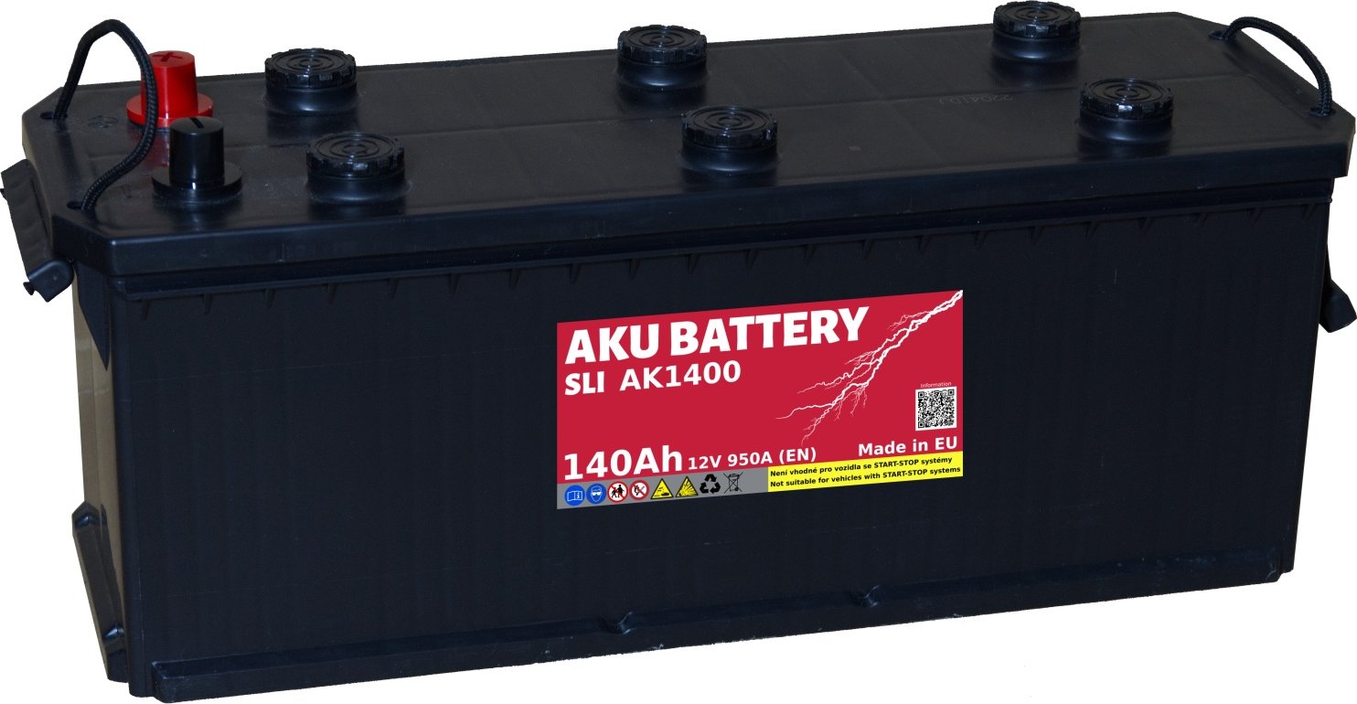 Autobaterie AKU SLI AK1400 12V 140Ah 950A