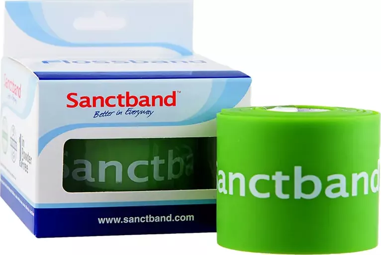 Sanctband Flossband, šíře 5 cm, limetka, slabá