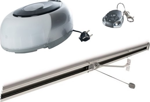 PAX 800 pohon garážových vrat + B3600 kolejnice jednodílná