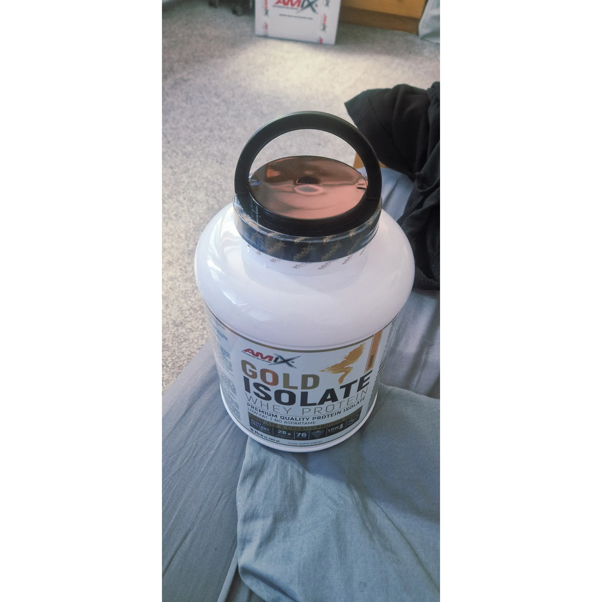 Fotografie 6 - Protein Amix Gold Whey Protein Isolate 2280 g vanilka