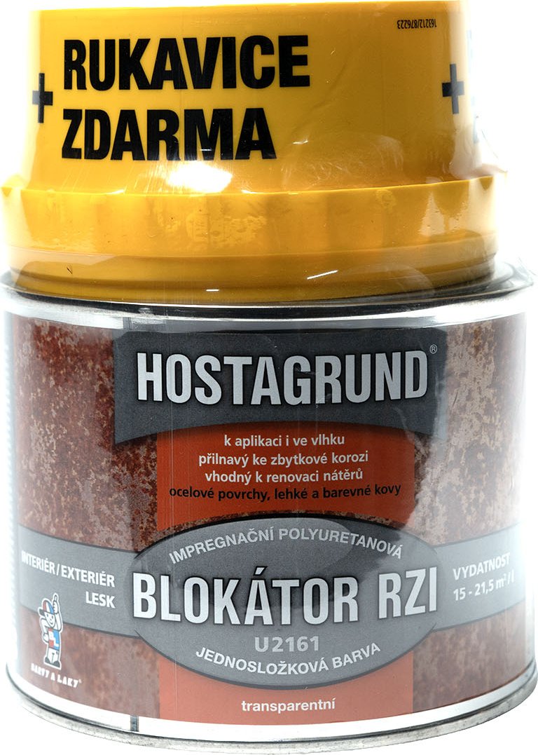 Barvy a laky Teluria s.r.o. U-2161/0000 Hostagrund-blokátor rzi 0,4L