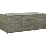 Zahradní úložný box polyratan 180 x 90…