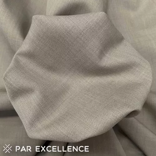 Vlněný twill taupe