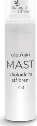 Mast s koloidním stříbrem Koloidní stříbro 25 g