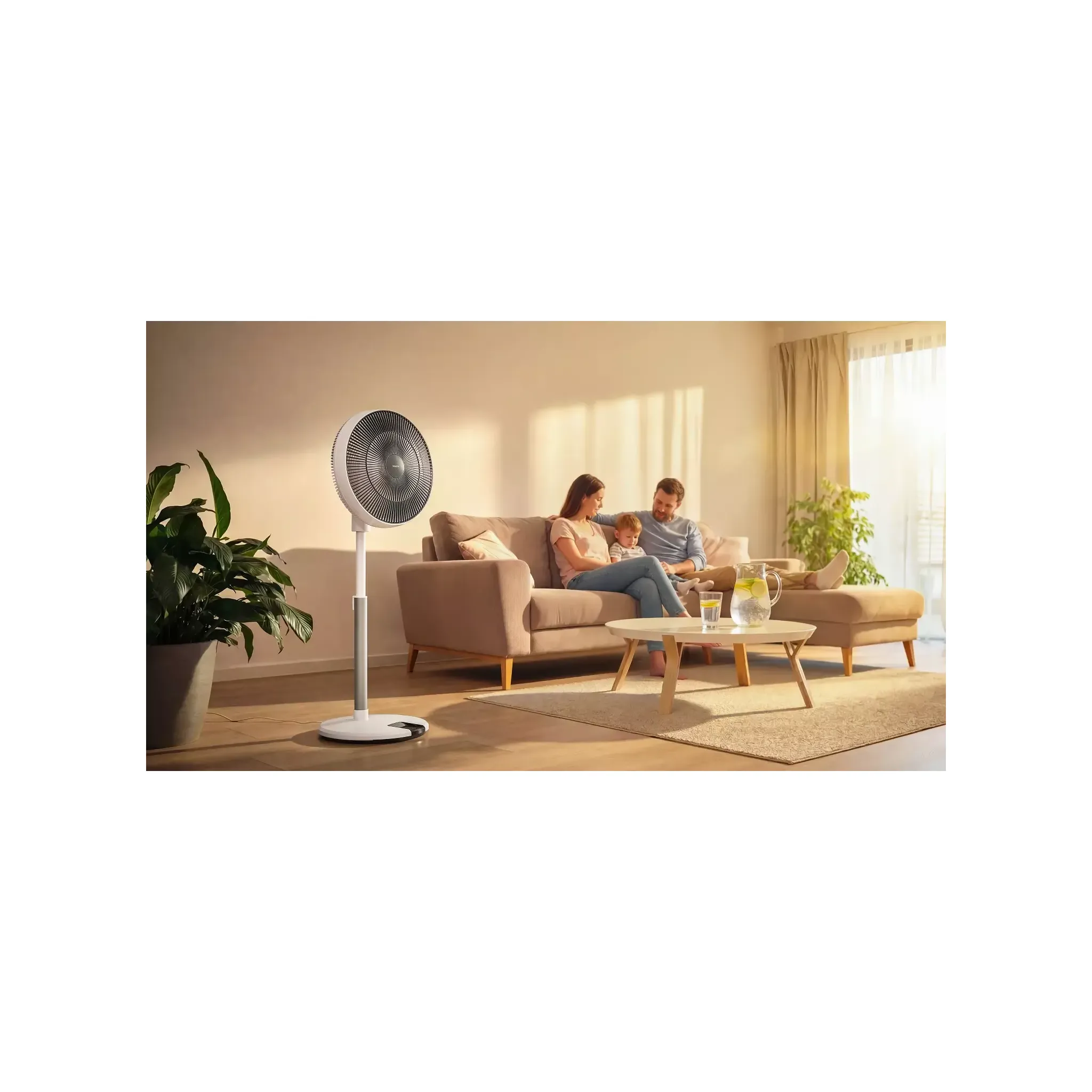 Fotografie 5 - Domácí ventilátor Sencor SFN 4091WH