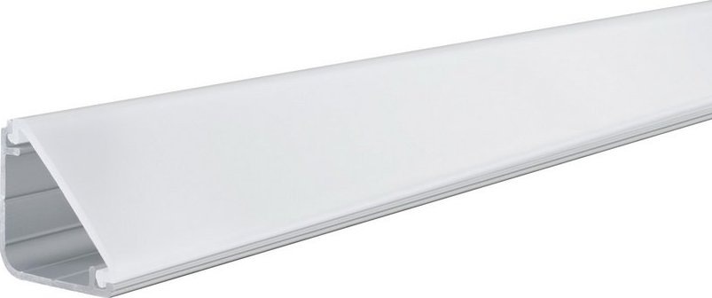 PAULMANN AKCE - Delta Profil s difusorem 2m eloxovaný hliník, satin, hliník/plast - PAULMANN P 70261